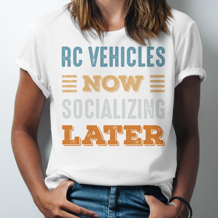 RC Vehicles Now Minimal Socializing Introvert Vintage Unisex Jersey T-Shirt RC Vehicles Now Minimal Socializing Introvert Vintage Unisex Jersey T-Shirt