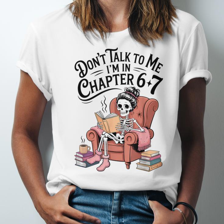 Reading 67 Six Seven Meme English Teacher Book Lover Unisex Jersey T-Shirt