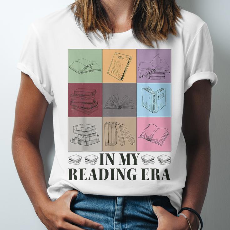 In My Reading Era Bookish Book Lover Book Reader Unisex Jersey T-Shirt In My Reading Era Bookish Book Lover Book Reader Unisex Jersey T-Shirt