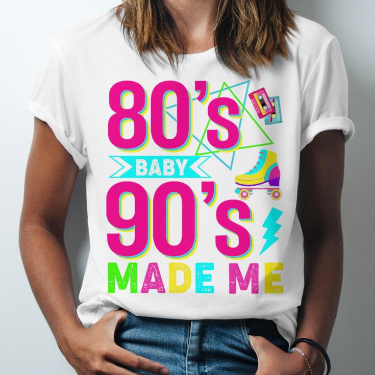 Retro 1980s 80's Baby 1990s 90's Made Me Nostalgia Vibes Premium Tri-Blend Unisex Jersey T-Shirt Retro 1980s 80's Baby 1990s 90's Made Me Nostalgia Vibes Premium Tri-Blend Unisex Jersey T-Shirt