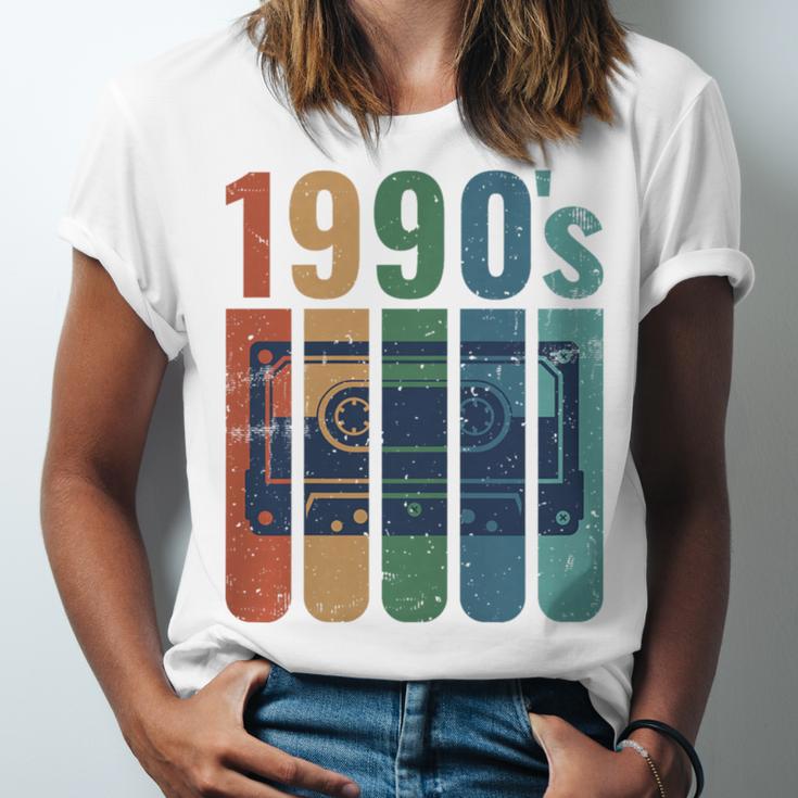 Retro Nineties Style Audio Tape Nostalgia Year 1990 Premium Tri-Blend Unisex Jersey T-Shirt Retro Nineties Style Audio Tape Nostalgia Year 1990 Premium Tri-Blend Unisex Jersey T-Shirt
