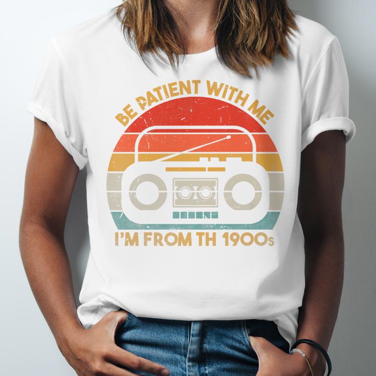 Retro Be Patient With Me I'm From The 1900s Premium Unisex Jersey T-Shirt