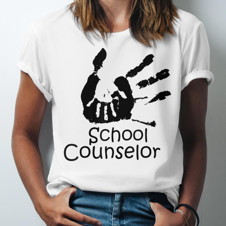 School Counselor t Shirt School Teacher Graduation Idea Unisex Jersey T-Shirt