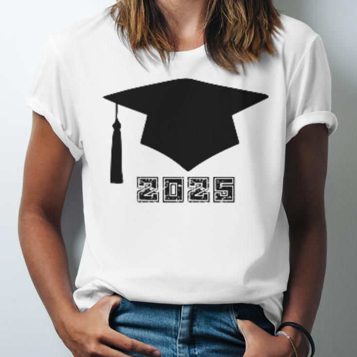 SENIOR 2025 Cute Graduation Class Of 2025 Graduate Unisex Jersey T-Shirt