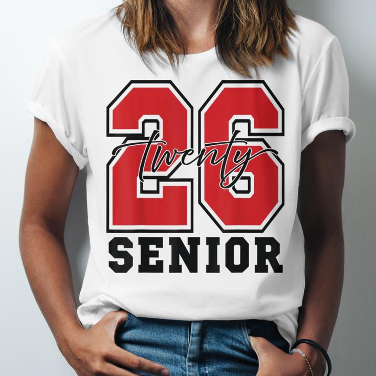 Senior 2026 Class Of 2026 School Graduation 2026 Merch Unisex Jersey T-Shirt