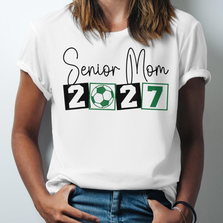 Senior 2027 Soccer Mom Final Season Class Of 2027 Graduation Unisex Jersey T-Shirt