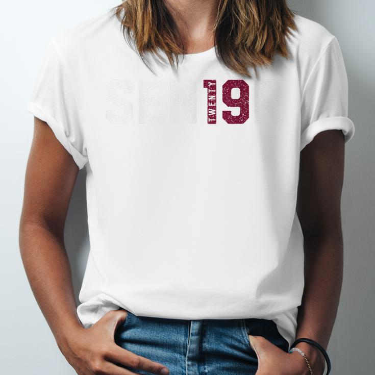 Senior Class Of 2019 Graduation Shirt Graduate Unisex Jersey T-Shirt
