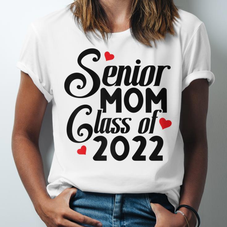 Senior Class Of 2022 School Graduation Mom Unisex Jersey T-Shirt