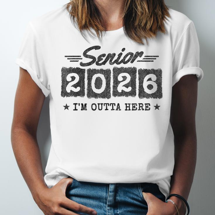 Senior Class Of 2026 Senior Graduation 2026 Senior 2026 Unisex Jersey T-Shirt