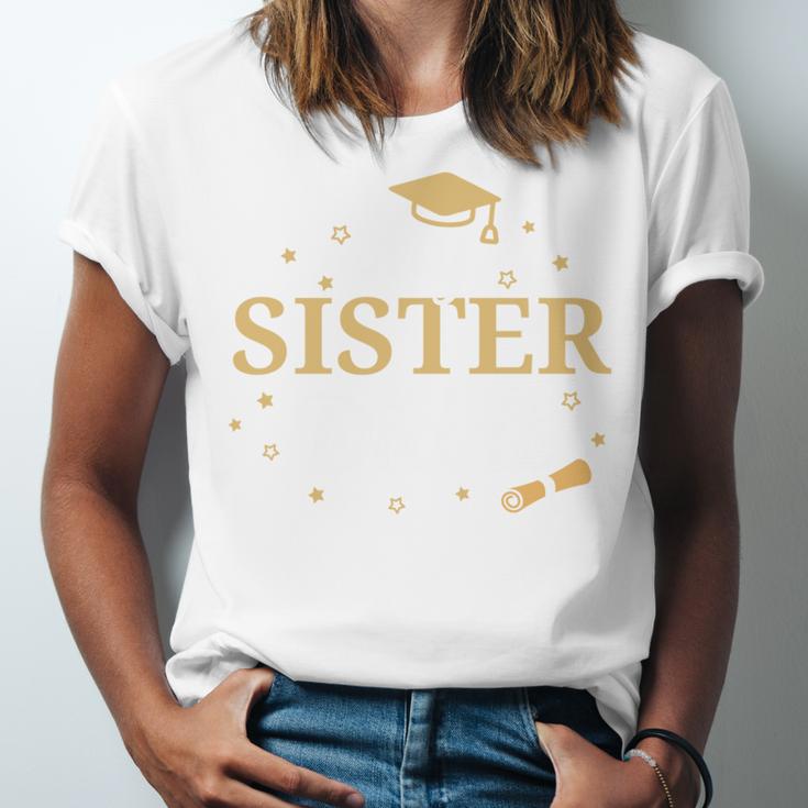 My Sister Did It Proud Class Senior Graduate Graduation Unisex Jersey T-Shirt