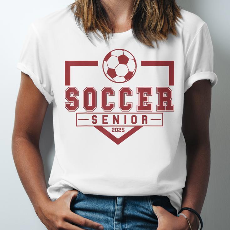 Soccer Senior Night Soccer Senior 2025 Graduation 33 Unisex Jersey T-Shirt