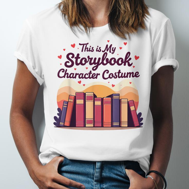 This Is My Storybook Character Costume Unisex Jersey T-Shirt This Is My Storybook Character Costume Unisex Jersey T-Shirt