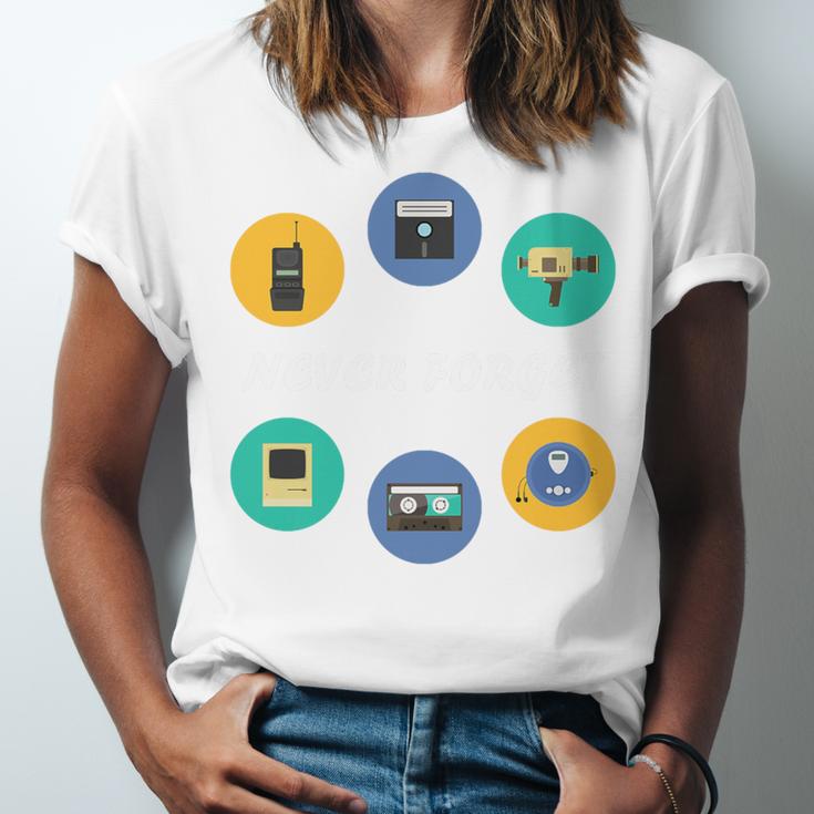 Throwback Thursday Never Forget Nostalgia 80's Retro Premium Tri-Blend T-Shirt Unisex Jersey T-Shirt
