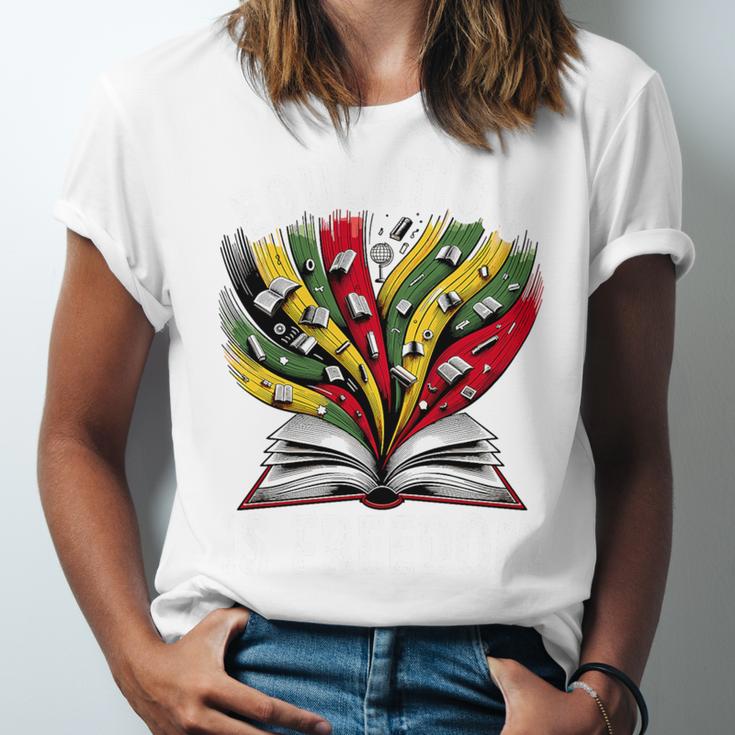 History Education Is Freedom Books Black History Premium Tri-Blend Unisex Jersey T-Shirt History Education Is Freedom Books Black History Premium Tri-Blend Unisex Jersey T-Shirt