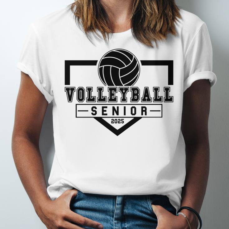 Volleyball Senior Night Volleyball Senior 2025 Graduation 30 Unisex Jersey T-Shirt