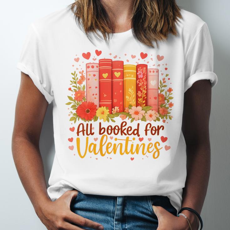 Women's All Booked For Valentine Teacher Valentines Reading Book Unisex Jersey T-Shirt Women's All Booked For Valentine Teacher Valentines Reading Book Unisex Jersey T-Shirt