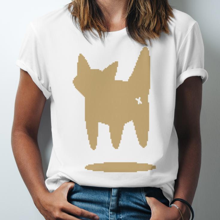 Yk2 Cat With Tomboy Tail 90s Nostalgia Downtown Indie Unisex Jersey T-Shirt Yk2 Cat With Tomboy Tail 90s Nostalgia Downtown Indie Unisex Jersey T-Shirt
