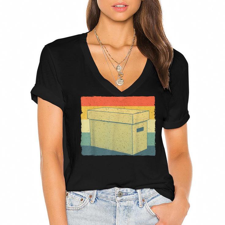Cool Comic Book Art For Men Women Comics Book Lover Comics Women's Jersey Short Sleeve Deep V-Neck Tshirt