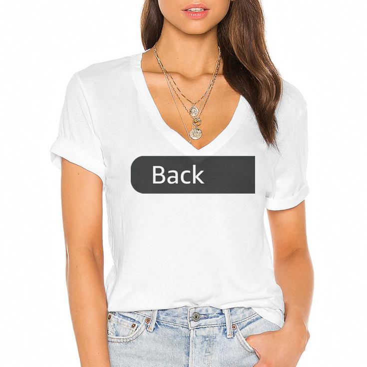 Seniors Class Of 2016 Graduation Women's Jersey Short Sleeve Deep V-Neck Tshirt				