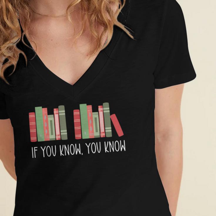 6 7 If You Know You Know Book Lover Six Seven Meme Women's Jersey Short Sleeve Deep V-Neck Tshirt 6 7 If You Know You Know Book Lover Six Seven Meme Women's Jersey Short Sleeve Deep V-Neck Tshirt