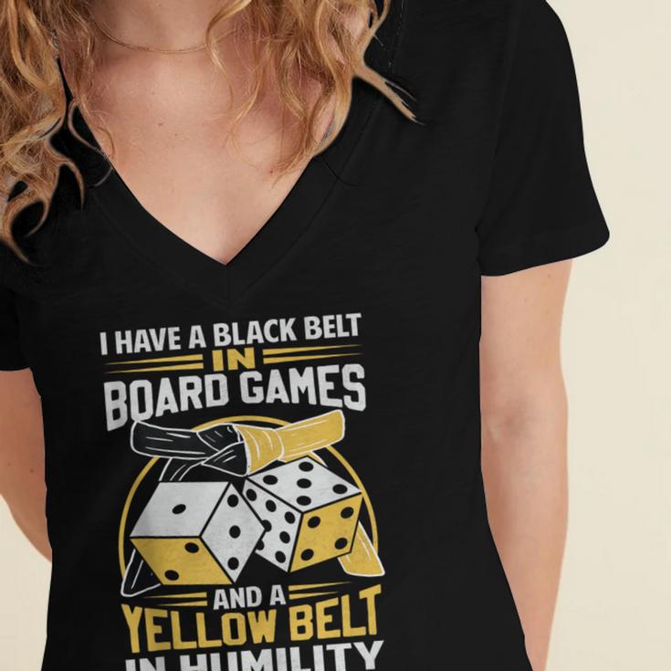 Board Game Saying Shy Introvert Geeks Women's Jersey Short Sleeve Deep V-Neck Tshirt Board Game Saying Shy Introvert Geeks Women's Jersey Short Sleeve Deep V-Neck Tshirt