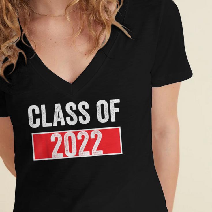 Class Of 2022 Future Graduation Tee Women's Jersey Short Sleeve Deep V-Neck Tshirt