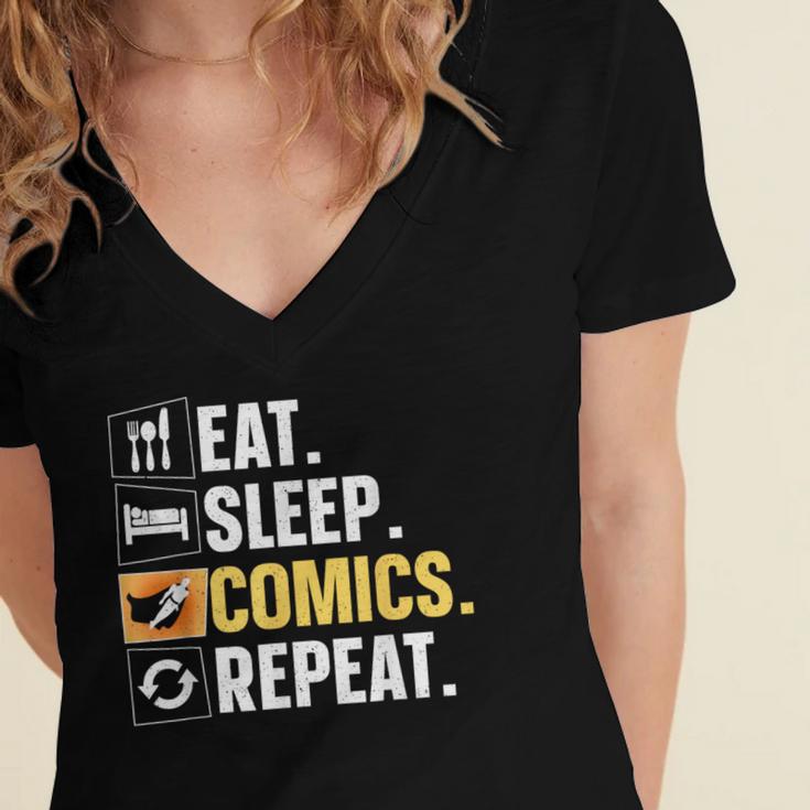 Comic Book Comic Stuff & Accessories -Adult Small Modern Letter Print Crew Collar Short Sleeve T-Shirt Women's Jersey Short Sleeve Deep V-Neck Tshirt Comic Book Comic Stuff & Accessories -Adult Small Modern Letter Print Crew Collar Short Sleeve T-Shirt Women's Jersey Short Sleeve Deep V-Neck Tshirt
