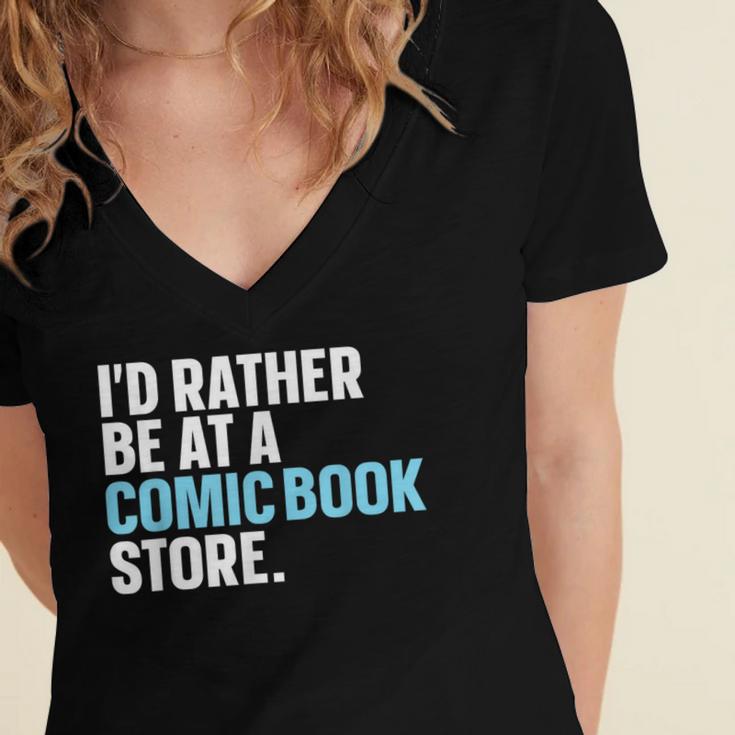 Comic Books Art For Men Women Comics Lover Comics Collector Women's Jersey Short Sleeve Deep V-Neck Tshirt Comic Books Art For Men Women Comics Lover Comics Collector Women's Jersey Short Sleeve Deep V-Neck Tshirt