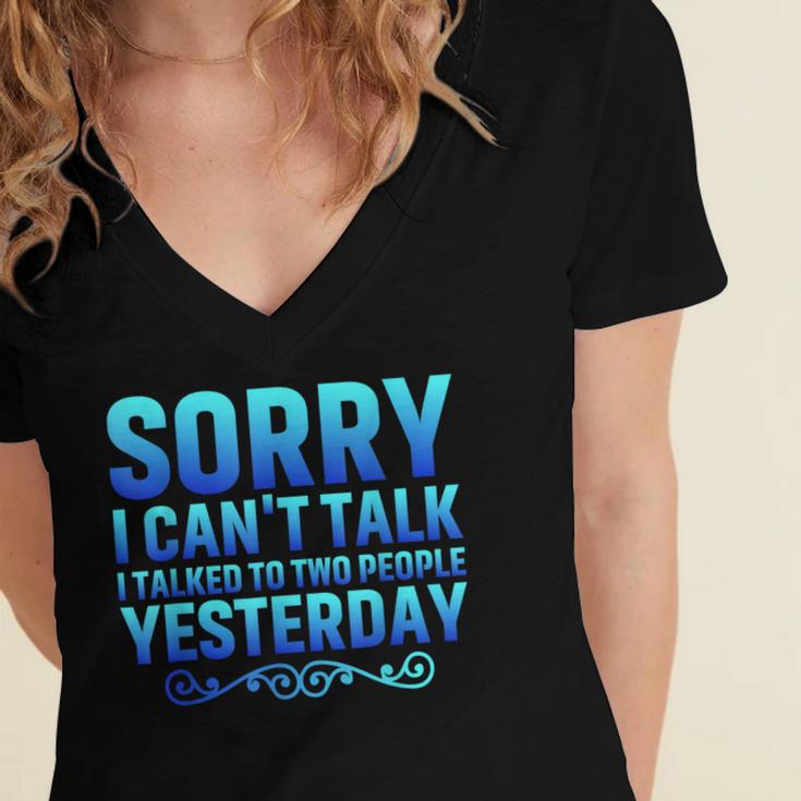 Introvert Antisocial Sarcasm Introverts Anti Social Women's Jersey Short Sleeve Deep V-Neck Tshirt Introvert Antisocial Sarcasm Introverts Anti Social Women's Jersey Short Sleeve Deep V-Neck Tshirt