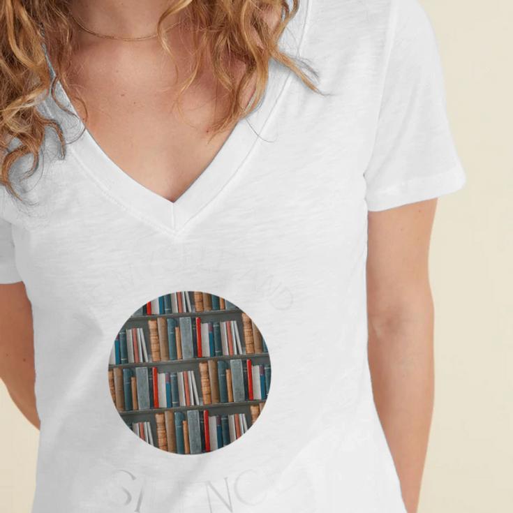 Me Myself And Silence Sarcastic Reading Books Introvert Top Raglan Baseball Tee Women's Jersey Short Sleeve Deep V-Neck Tshirt Me Myself And Silence Sarcastic Reading Books Introvert Top Raglan Baseball Tee Women's Jersey Short Sleeve Deep V-Neck Tshirt