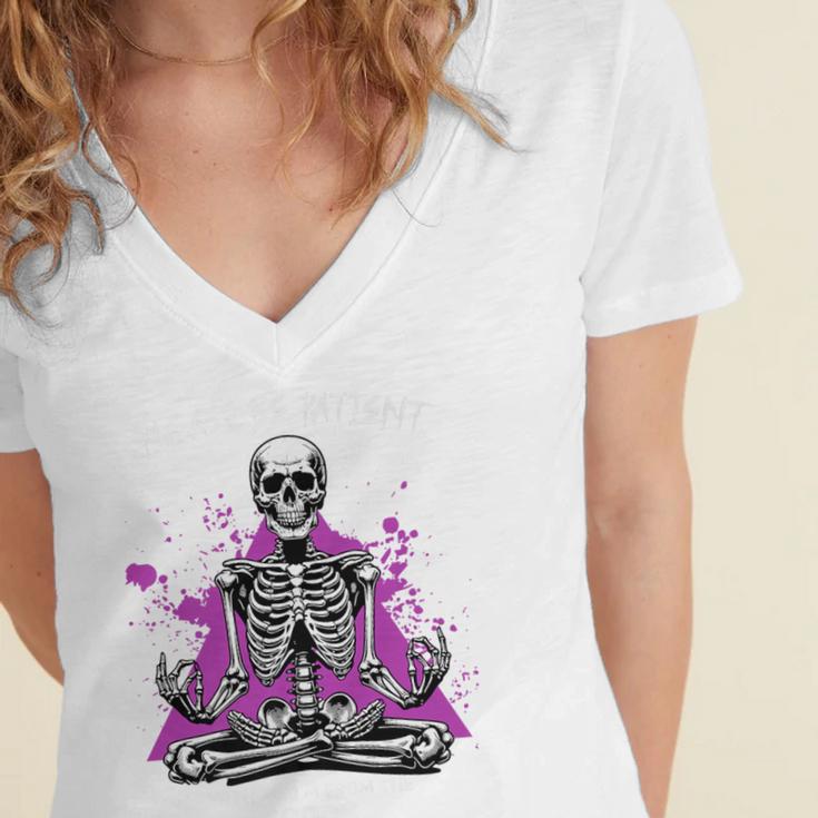 Please Be Patient With Me I'm From The 1900s Humor Premium Women's Jersey Short Sleeve Deep V-Neck Tshirt Please Be Patient With Me I'm From The 1900s Humor Premium Women's Jersey Short Sleeve Deep V-Neck Tshirt