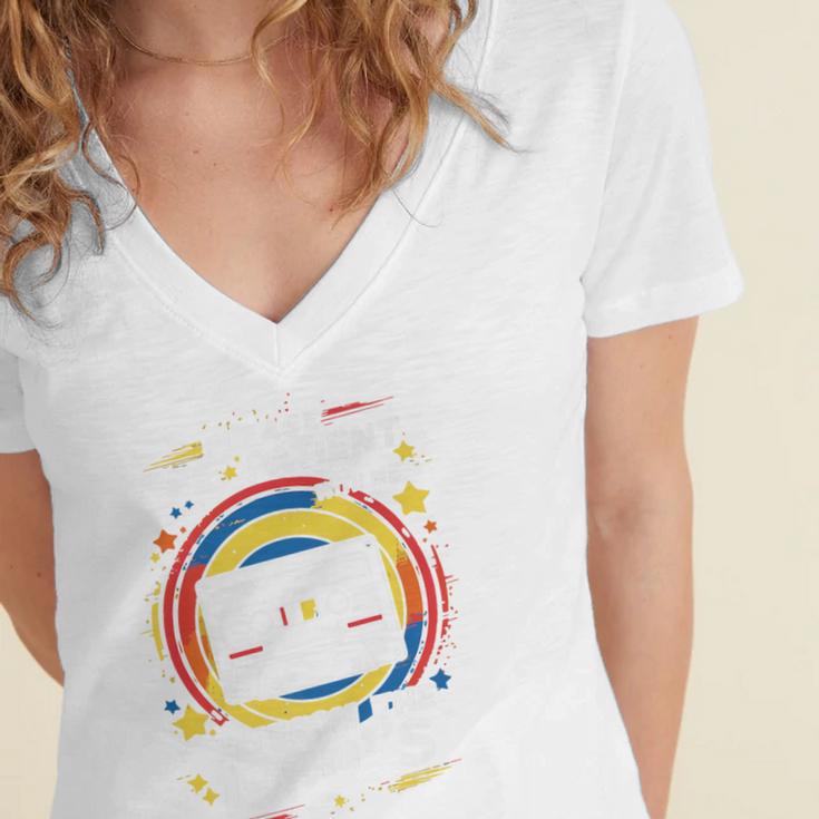 Please Be Patient I'm From The 1900s Premium Women's Jersey Short Sleeve Deep V-Neck Tshirt Please Be Patient I'm From The 1900s Premium Women's Jersey Short Sleeve Deep V-Neck Tshirt