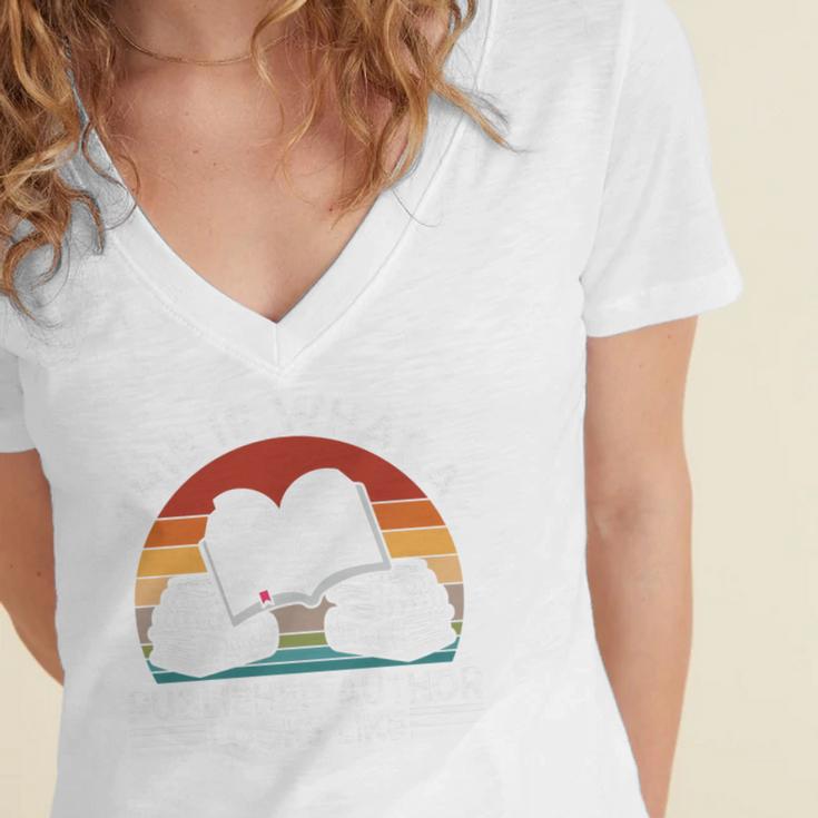 Published Author Book Writer Book Writing Novelist Premium Tri-Blend Women's Jersey Short Sleeve Deep V-Neck Tshirt Published Author Book Writer Book Writing Novelist Premium Tri-Blend Women's Jersey Short Sleeve Deep V-Neck Tshirt