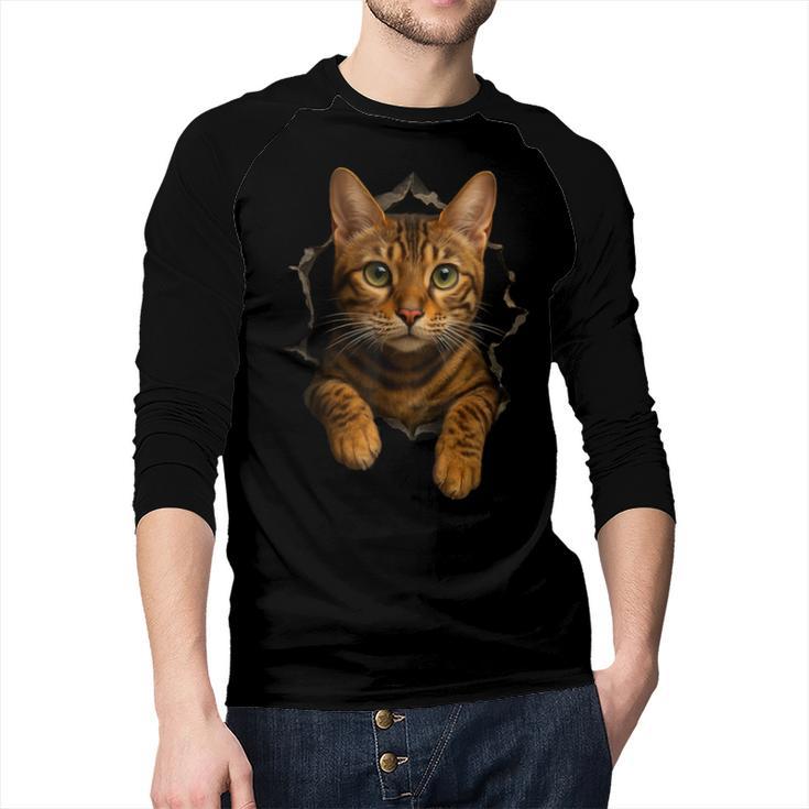 Bengal Cat Lover Animal Pet Bengal Cat Owner Mom Cat Dad Cat Men Women Kids Men Baseball Raglan Shirt