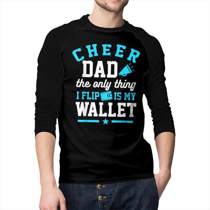 Cheer Dad Shirt Cheerleader Dad Cheerleading Competition Men Men Baseball Raglan Shirt