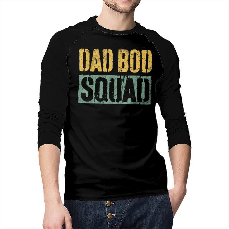 Dad Bod Squad Shirt Men Fathers Day Men Baseball Raglan Shirt