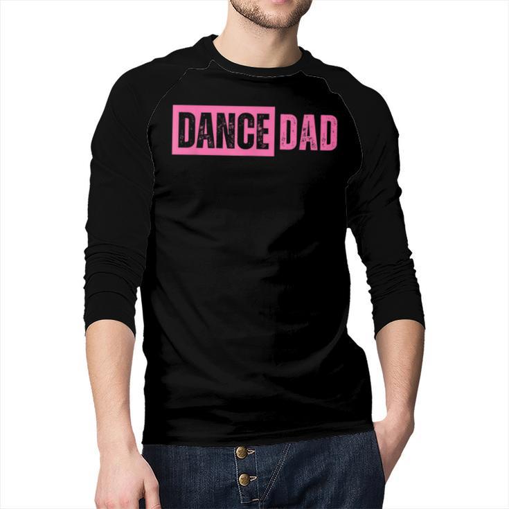 Dance Dad Pink Men Baseball Raglan Shirt