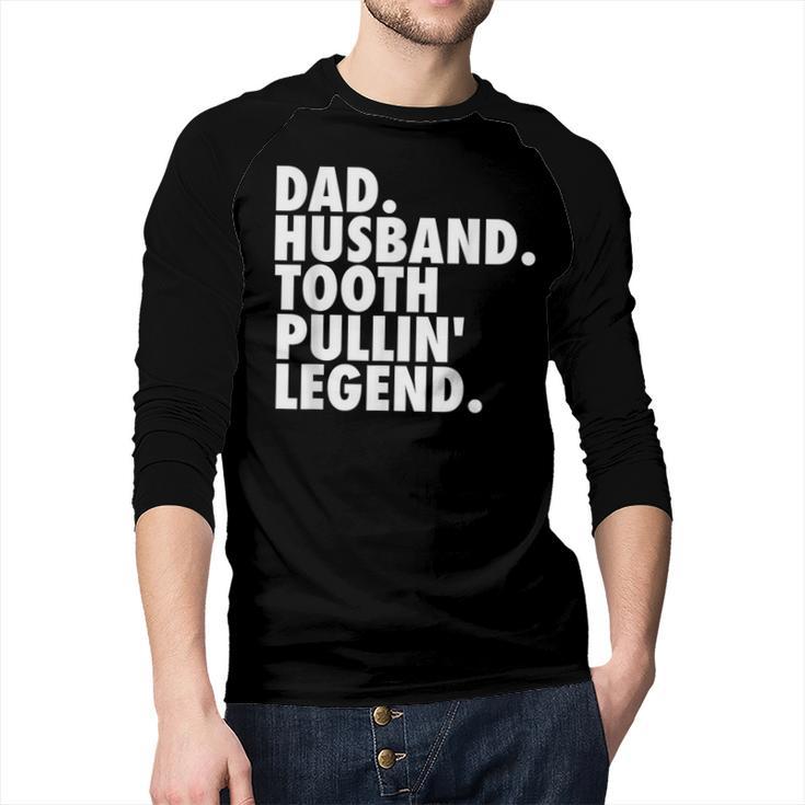 Dentist Men Son Husband Dad Boss Men Baseball Raglan Shirt
