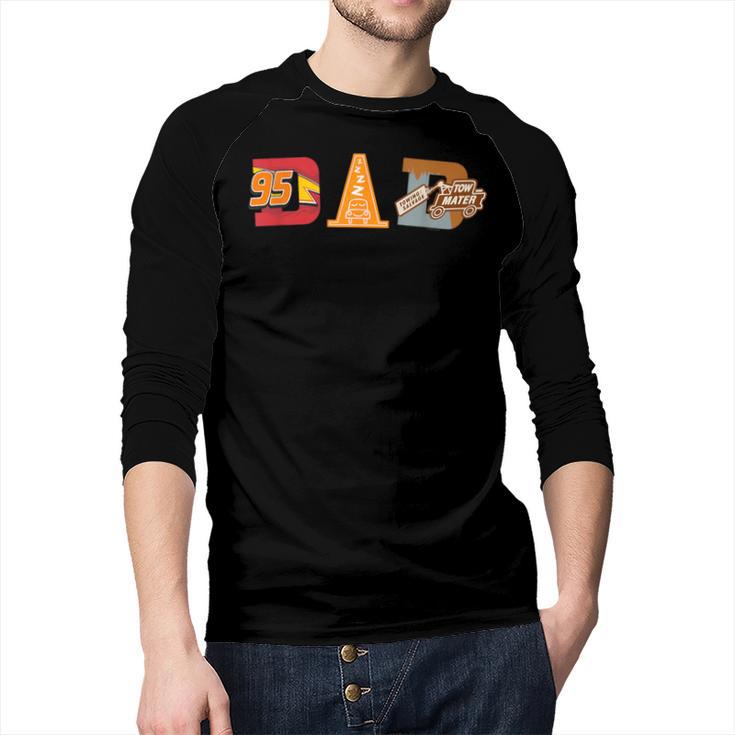 Disney And Pixar’s Cars Cozy Cone Dad Father’s Day Birthday Men Baseball Raglan Shirt