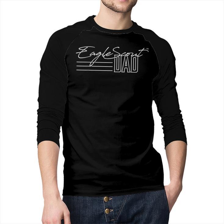 Eagle Scout Dad Men Baseball Raglan Shirt