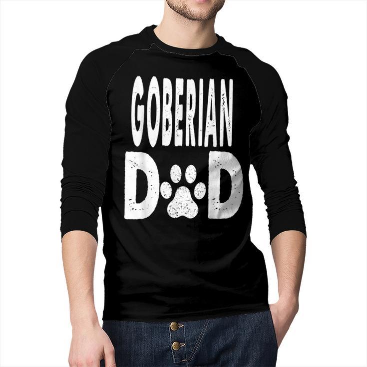 Goberian DAD Dog Owner Men Women Men Baseball Raglan Shirt
