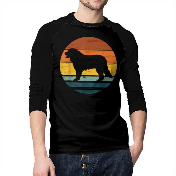 Golden Mountain Vintage Retro Mum Dad Dog Men Women Kids Men Baseball Raglan Shirt