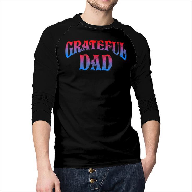 Grateful Dads World's Greatest Dad Fathers Day Men Baseball Raglan Shirt