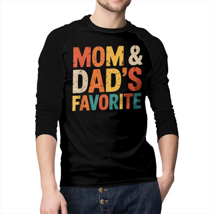 Mom & Dad's Favorite Men Baseball Raglan Shirt