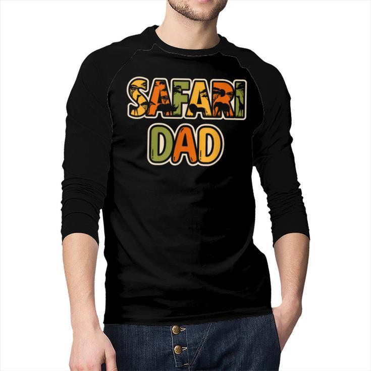 Safari Dad Safari Outfit Safari Costume Cute African Safari Men Baseball Raglan Shirt