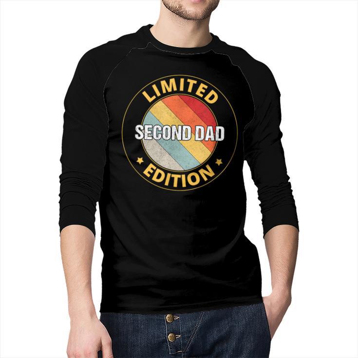 Second Dad Men Baseball Raglan Shirt