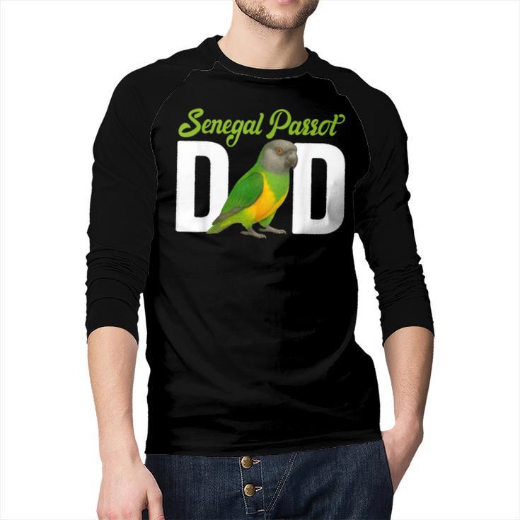 Senegal Parrot Dad Senegal Parrot Owner Senegal Parrot Lover Men Baseball Raglan Shirt