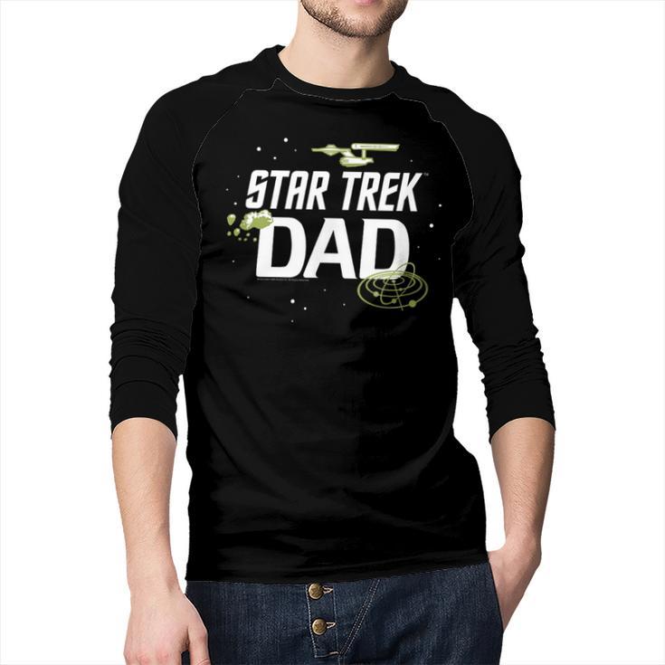 Star Trek Father's Day Star Trek Dad Icons Men Baseball Raglan Shirt