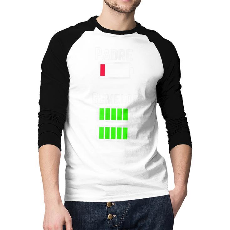 Cufflinks Battery Filled Tired Dad Low Battery Charge Men Baseball Raglan Shirt Cufflinks Battery Filled Tired Dad Low Battery Charge Men Baseball Raglan Shirt