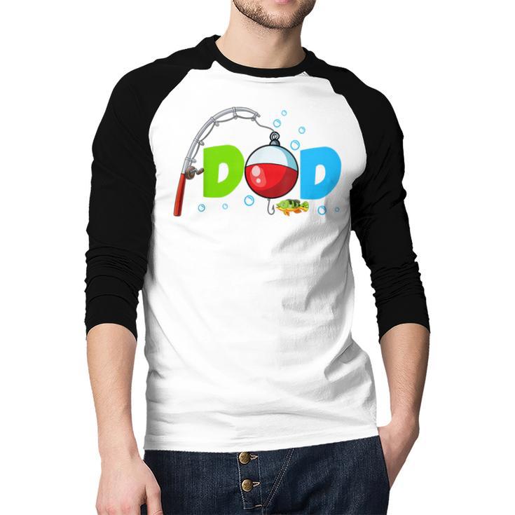 Dad Of The Birthday Boy Birthday Fishing Family Men Baseball Raglan Shirt Dad Of The Birthday Boy Birthday Fishing Family Men Baseball Raglan Shirt